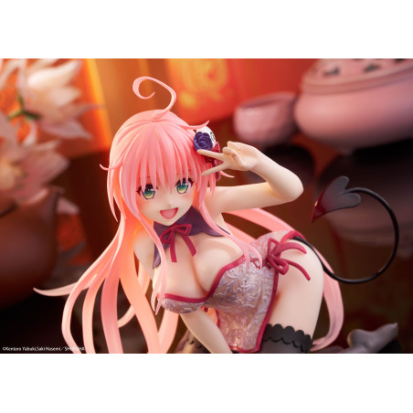 To Love Ru Darkness - Figurine Lala Satalin Deviluke Desktop Cute Chinese Dress Ver.
