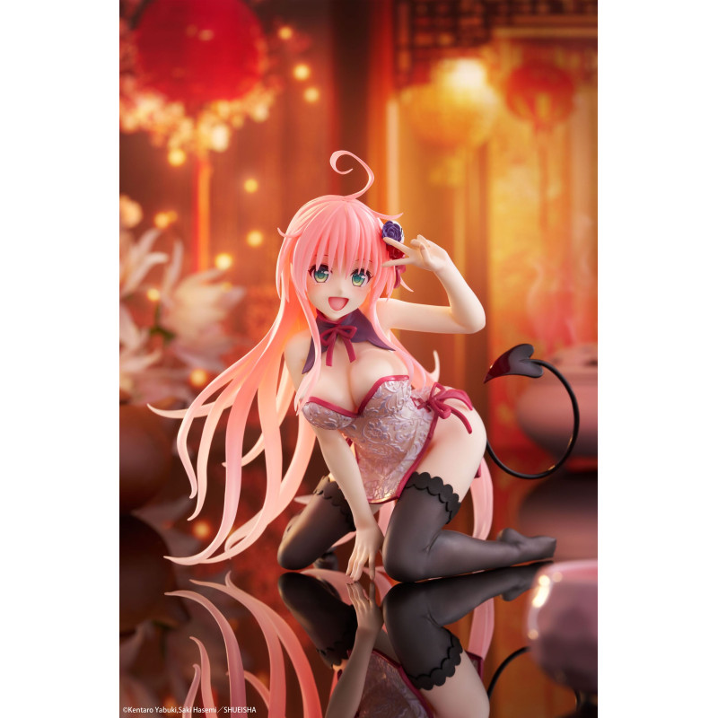 To Love Ru Darkness - Figurine Lala Satalin Deviluke Desktop Cute Chinese Dress Ver.