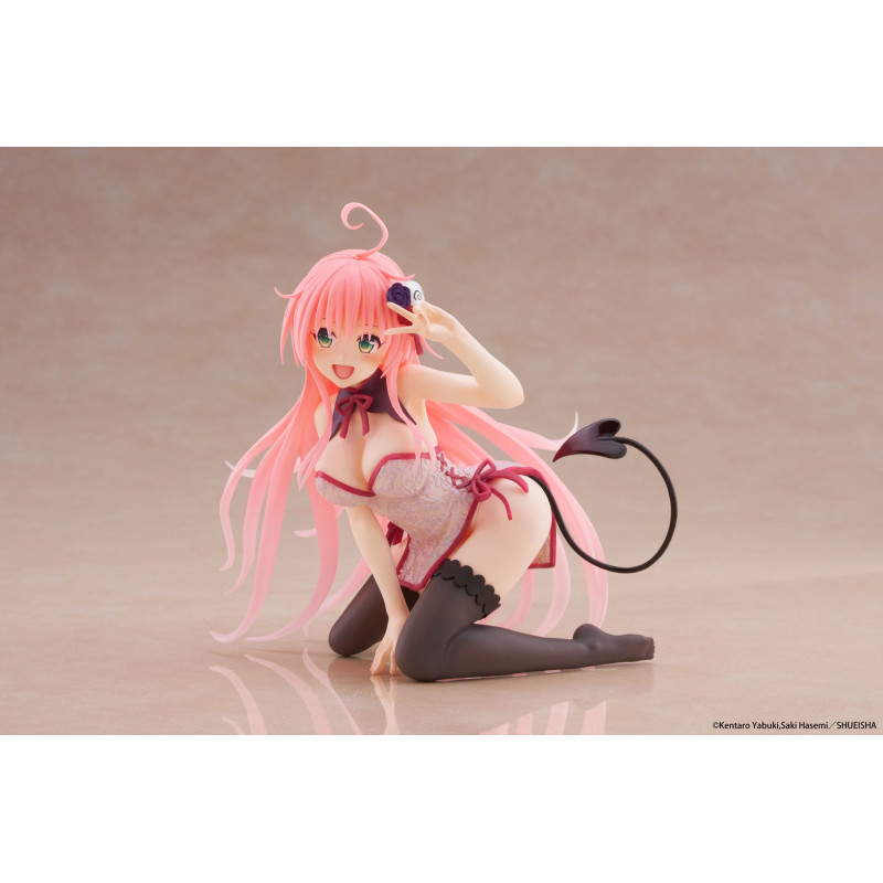To Love Ru Darkness - Figurine Lala Satalin Deviluke Desktop Cute Chinese Dress Ver.