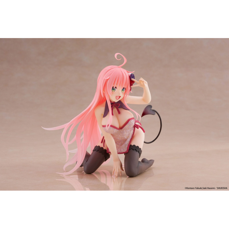 To Love Ru Darkness - Figurine Lala Satalin Deviluke Desktop Cute Chinese Dress Ver.