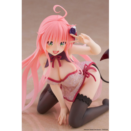 To Love Ru Darkness - Figurine Lala Satalin Deviluke Desktop Cute Chinese Dress Ver.