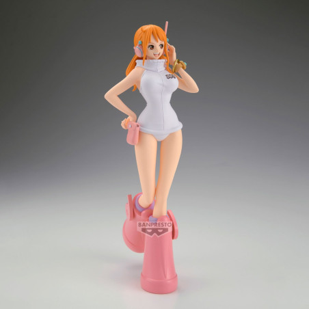 One Piece - Figurine Nami Glitter & Glamours Egg Head Style