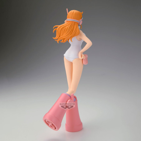 One Piece - Figurine Nami Glitter & Glamours Egg Head Style