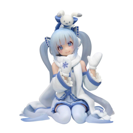 Figurine Hatsune Miku - Vocaloid - Noodle Stopper Figure Snow Miku Sky Town 10th Anniversary Ver.