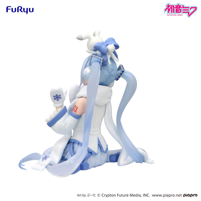 Figurine Hatsune Miku - Vocaloid - Noodle Stopper Figure Snow Miku Sky Town 10th Anniversary Ver.