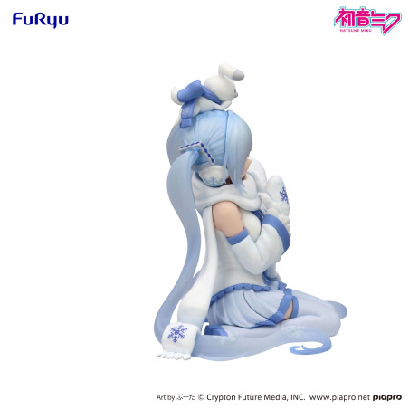 Figurine Hatsune Miku - Vocaloid - Noodle Stopper Figure Snow Miku Sky Town 10th Anniversary Ver.