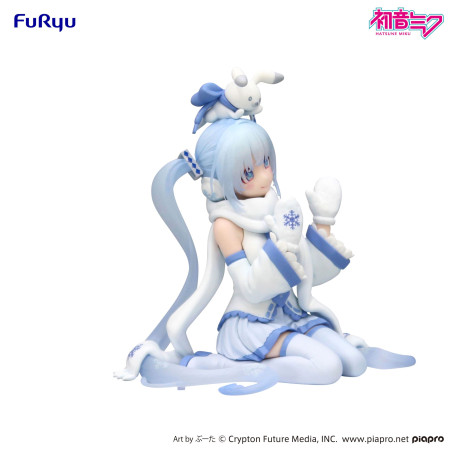 Figurine Hatsune Miku - Vocaloid - Noodle Stopper Figure Snow Miku Sky Town 10th Anniversary Ver.