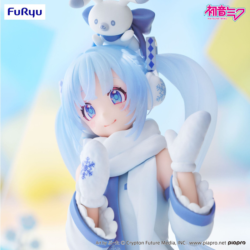 Figurine Hatsune Miku - Vocaloid - Noodle Stopper Figure Snow Miku Sky Town 10th Anniversary Ver.