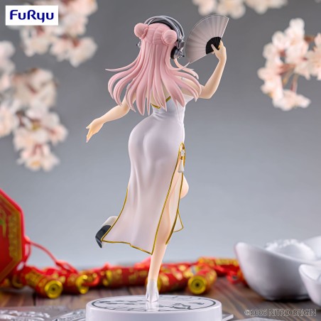 Figurine Sonico - Super Sonico - Trio-Try-iT Figure White China Dress Ver.