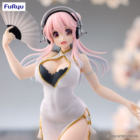 Figurine Sonico - Super Sonico - Trio-Try-iT Figure White China Dress Ver.