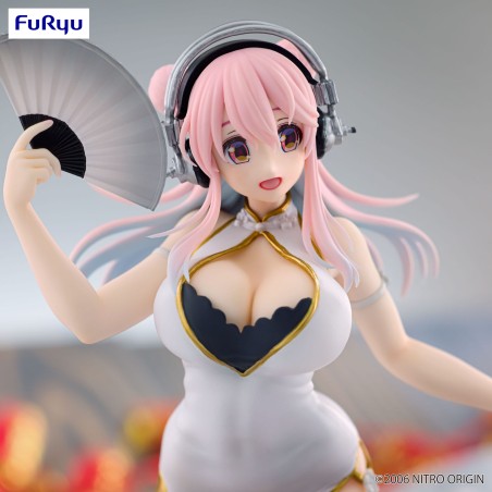 Figurine Sonico - Super Sonico - Trio-Try-iT Figure White China Dress Ver.