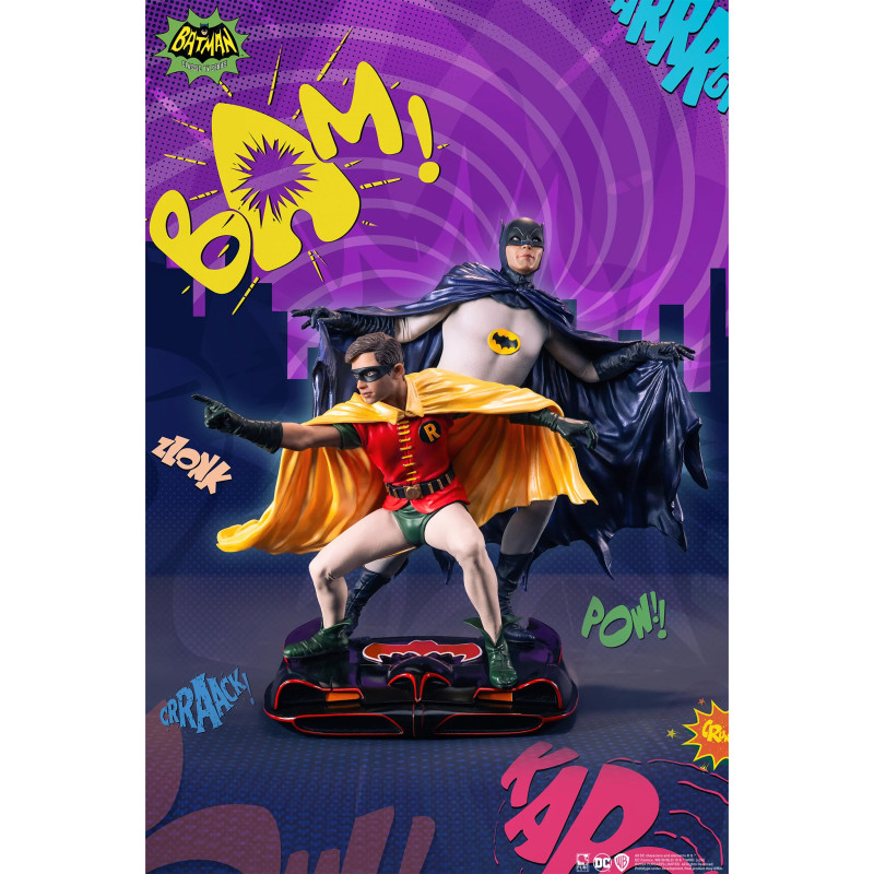 Batman - Figurine Diorama Batman & Robin 1/8 (1966)