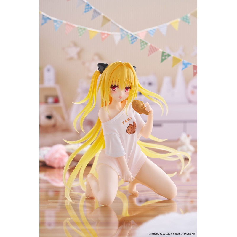 Figurine Golden Darkness -To Love Ru Darkness - Roomwear Desktop Cute