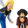 Dragon Ball Z - Pack 2 Figurine Android 18 & Mr. Satan Match Makers VS Mighty Mask
