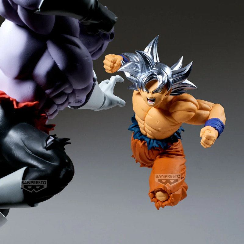 Figurine Son Goku Ultra Instinct - Dragon Ball Super - Match Makers VS Jiren
