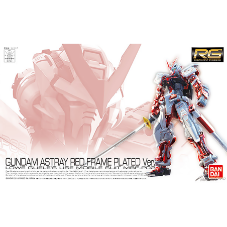 Gundam - Maquette Gundam Astray Red Frame Plated Ver. 1/144 RG
