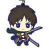 Attack On Titan - Porte clés Eren Yeager Rubber Mascot V2