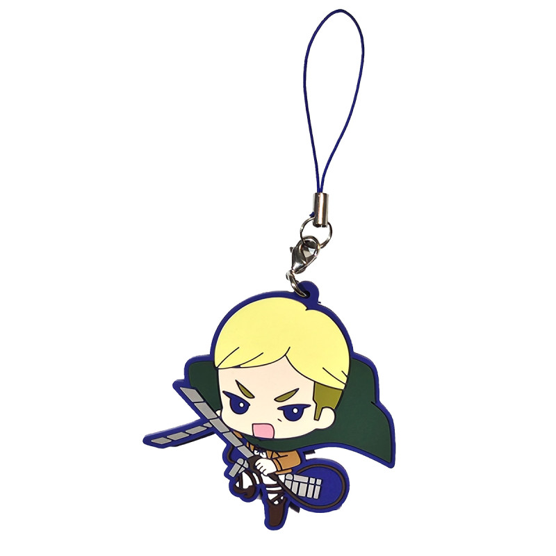 Attack On Titan - Porte clés Erwin Smith Rubber Mascot