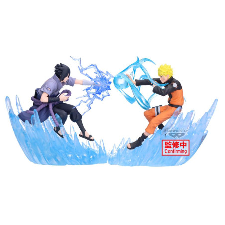 Naruto Shippuden - Figurine Uchiha Sasuke Combination Battle II vs Naruto