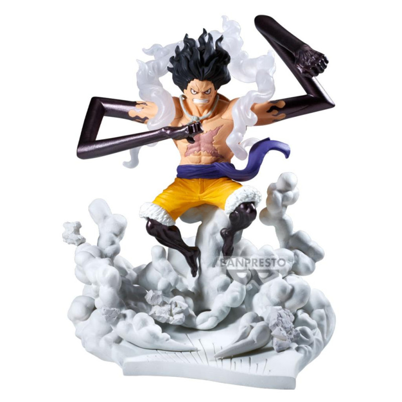 One Piece - Figurine Monkey D Luffy Gear 4 Snake Man Senkozekkei