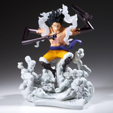 One Piece - Figurine Monkey D Luffy Gear 4 Snake Man Senkozekkei