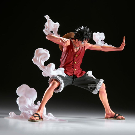 One Piece - Figurine Monkey D. Luffy Gear 2 Maximatic Plus