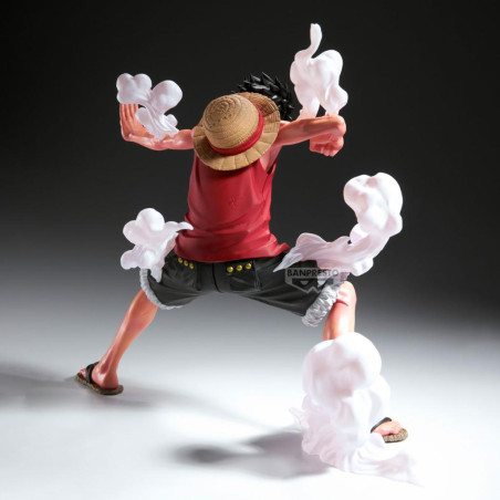 One Piece - Figurine Monkey D. Luffy Gear 2 Maximatic Plus