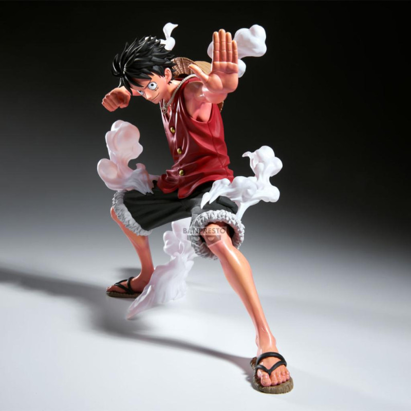 One Piece - Figurine Monkey D. Luffy Gear 2 Maximatic Plus