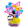 Pokemon - Figurine Pikachu et Zigzaton Neon Party