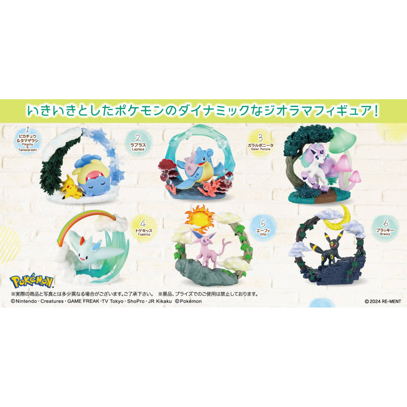 Pokemon - Figurine Ponyta de Galar Circular Diorama Collection