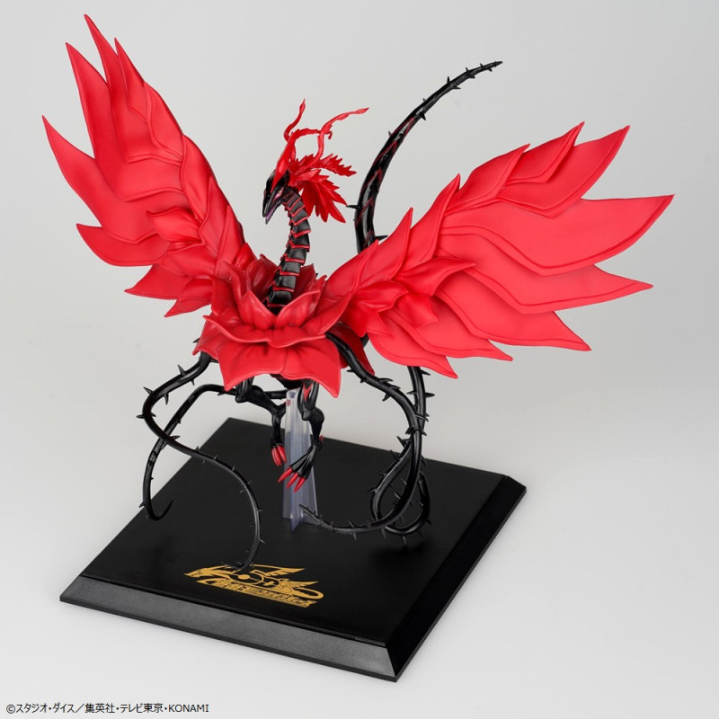 Yu-Gi-Oh ! - Figurine Black Rose Dragon Monsters LEGION