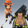 One Piece - Figurine Portgas D. Ace VS Marshall D. Teach WCF Log Stories