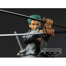 One Piece - Figurine Roronoa Zoro SCultures Big Shining Color Ver.