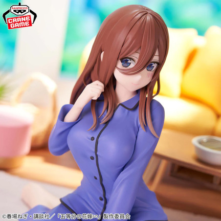 The Quintessential Quintuplets - Figurine Nakano Miku Relax Time