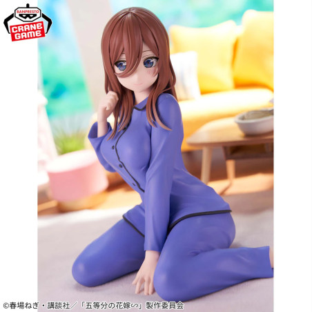 The Quintessential Quintuplets - Figurine Nakano Miku Relax Time