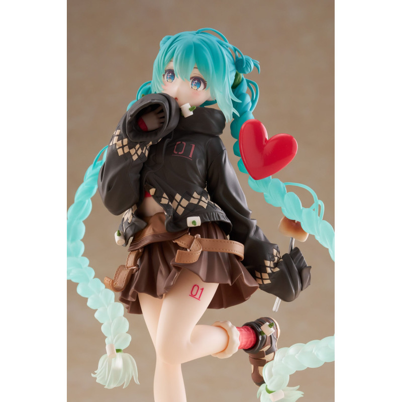 Vocaloid - Figurine Hatsune Miku Outdoor, Fashion Ver.