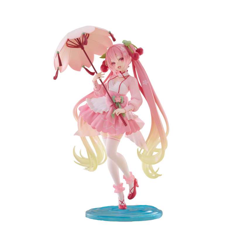 Vocaloid - Figurine Hatsune Miku Artist MasterPiece+ Sakura Dress Newley Written