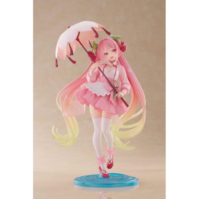 Vocaloid - Figurine Hatsune Miku Artist MasterPiece+ Sakura Dress Newley Written