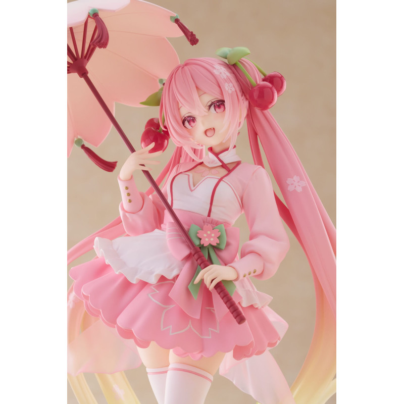 Vocaloid - Figurine Hatsune Miku Artist MasterPiece+ Sakura Dress Newley Written