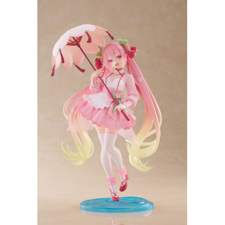 Vocaloid - Figurine Hatsune Miku Artist MasterPiece+ Sakura Dress Newley Written