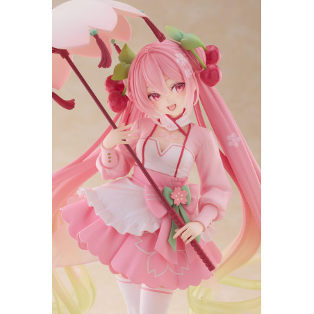 Vocaloid - Figurine Hatsune Miku Artist MasterPiece+ Sakura Dress Newley Written