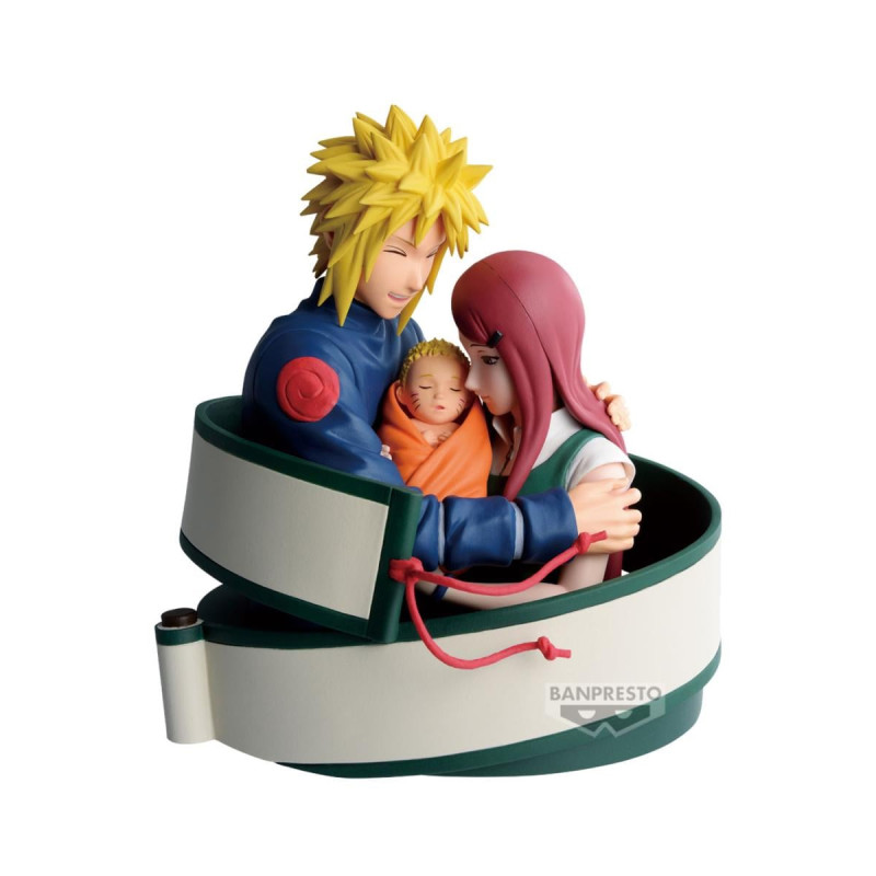 Naruto - Figurine Diorama Minato, Kushina & Naruto - Naruto 72 series