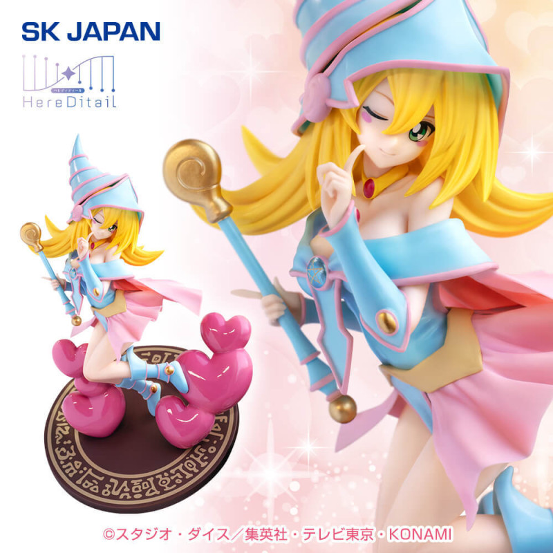 Figurine Dark Magician Girl - Yu-Gi-Oh ! - Ditail Figure Creamy Color Ver.