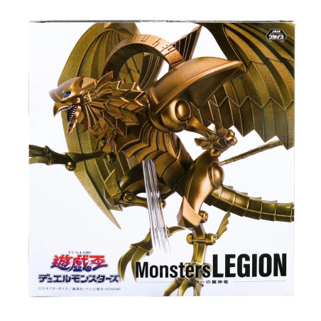 Yu-Gi-Oh ! - Figurine Le Dragon Ailé de Râ Monsters LEGION