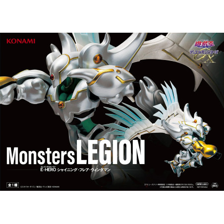 Yu-Gi-Oh ! - Figurine Shining Flare Wingman Monsters LEGION