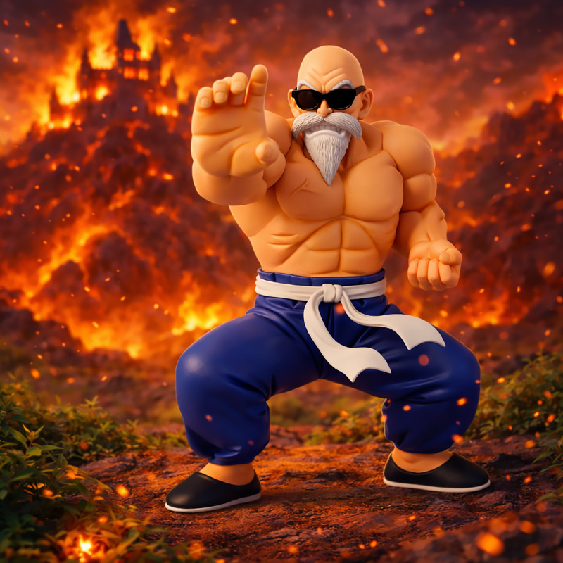 Dragon Ball - Figurine Kamé Sennin Solid Edge Works