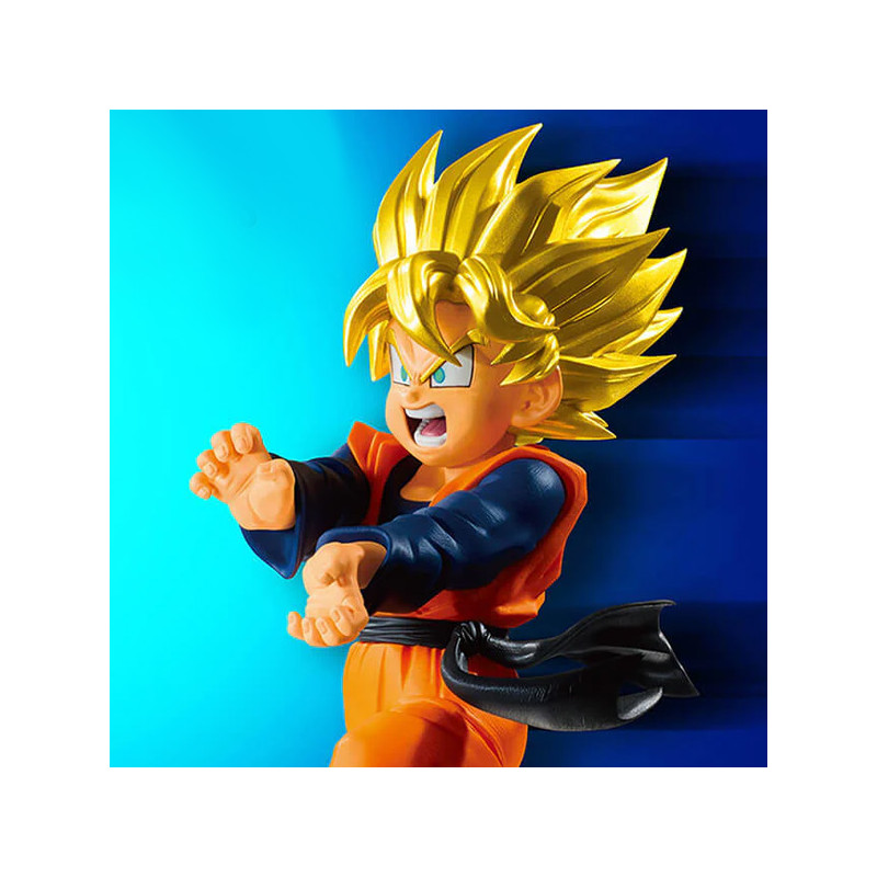 Figurine Son Goten Ssj - Dragon Ball Z - Blood Of Saiyans Trio Père-Fils