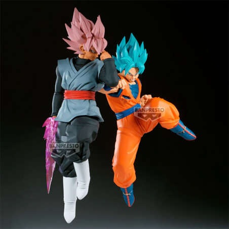 Figurine Son Goku SSGSS - Dragon Ball Z - Match Makers VS Black Goku Rose