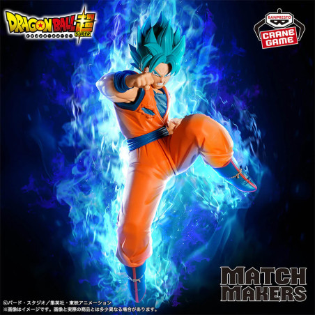 Figurine Son Goku SSGSS - Dragon Ball Z - Match Makers VS Black Goku Rose