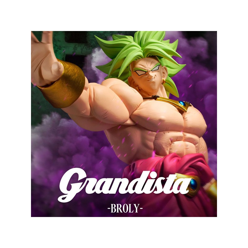 Dragon Ball Z - Figurine Broly Super Sayan Légendaire Grandista